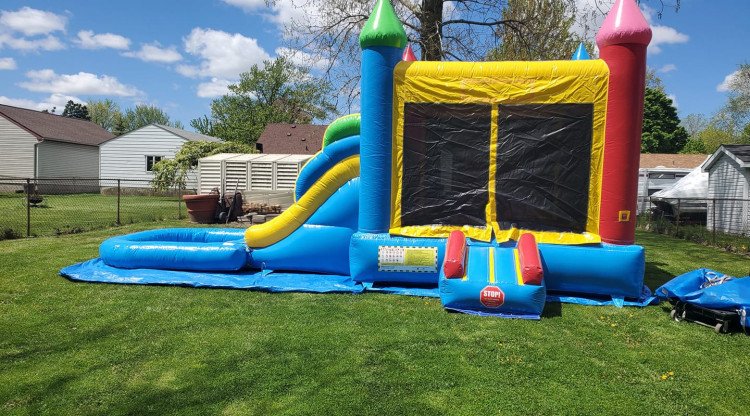 bounce house combo multiple colo