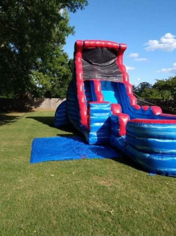 20ft Tsunami Water Slide with Slip-N-Slide